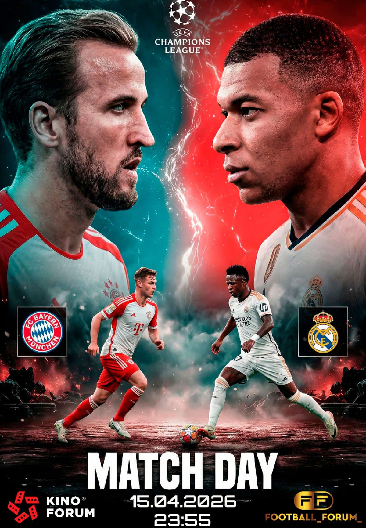 Лига Чемпионов УЕФА: Бавария Мюнхен – Реал Мадрид