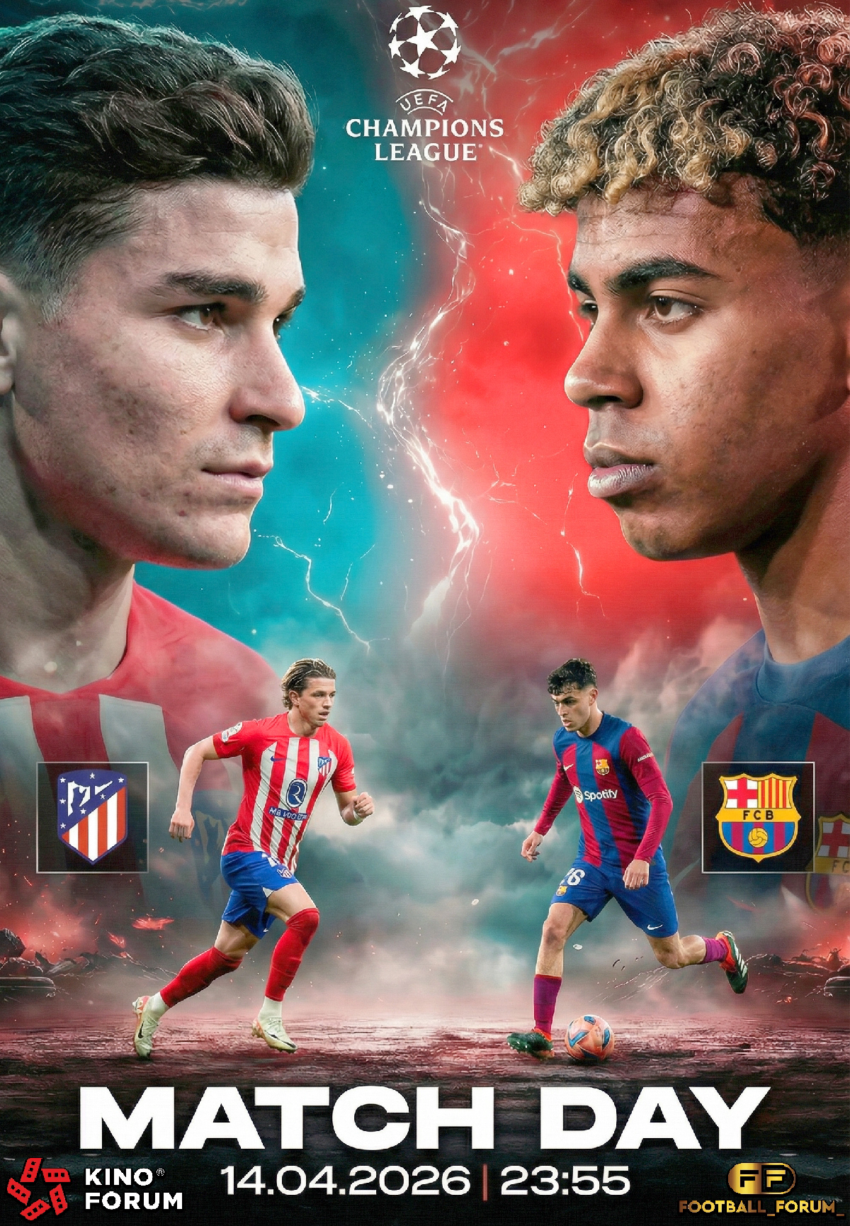 Лига Чемпионов УЕФА: Атлетико Мадрид - Барселона